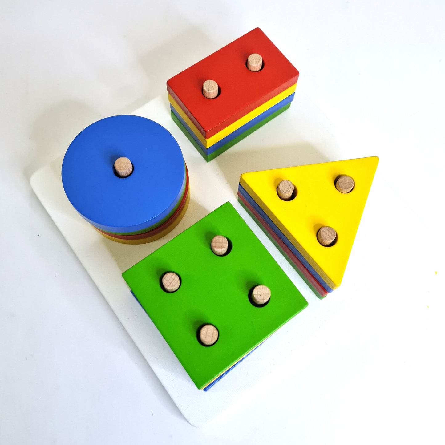 Wooden Sorting & Stacking